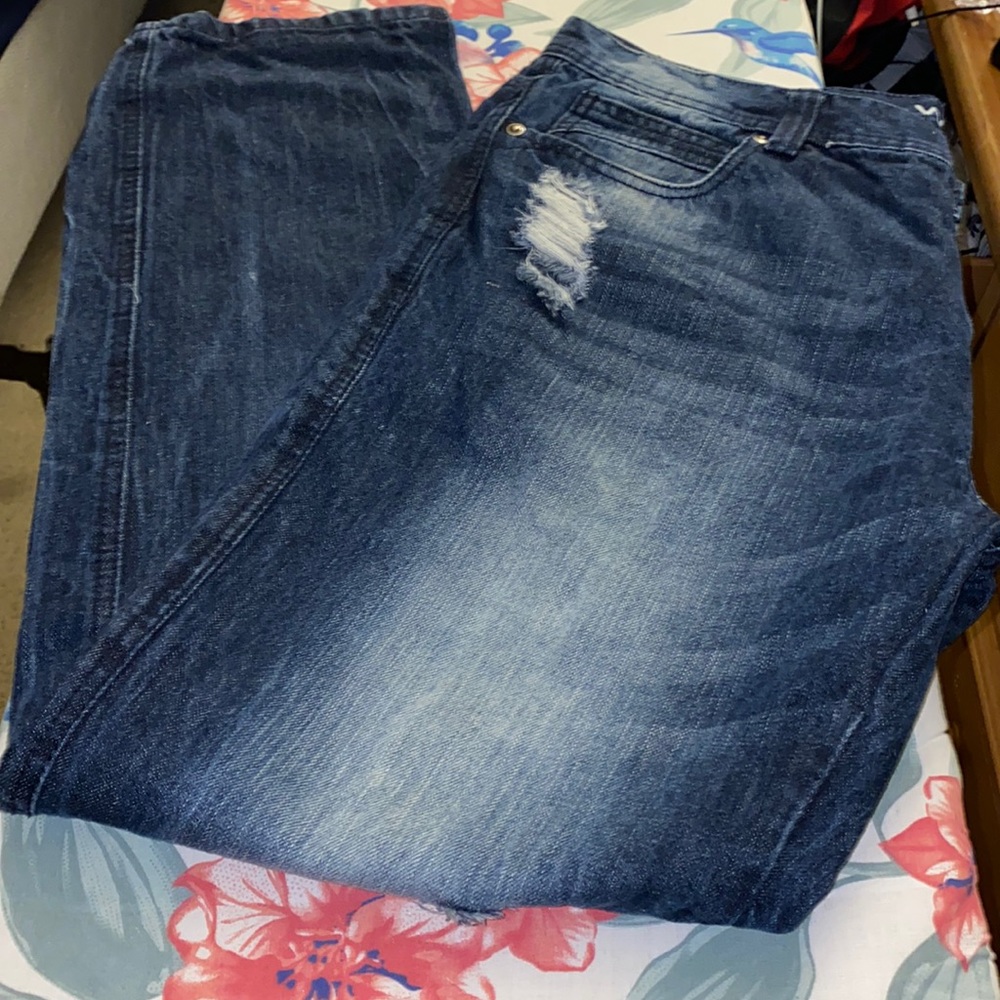 Mens 38x32 Straight Jeans